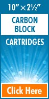 Carbon Block Standard Size Cartridges 10x2½