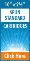 Spun Standard Size Cartridges 10x2&frac12;