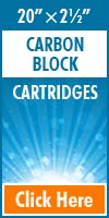 Carbon Block Standard Size Cartridges 20x2½