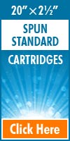 Melt Blown Standard Size Cartridges 20x2½