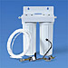 Flowmatic Twin Housing Under Sink Water Filter - Cartridges Sold Separately