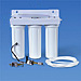 Flowmatic Triple Housing Under Sink Water Filter  - Cartridges Sold Separately