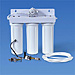 Flowmatic Metered Twin Housing Under Sink Water Filter - Cartridges Sold Separately