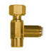 Brass Angle Stop Adaptor T with Quick-Connect