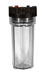 Clear Heavy Duty Filter Housing for 10" Cartridges