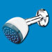 1-Spray Shower Head with Chlorine Removal - White finish