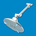 5-Spray Spa Rain Shower Head