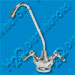 Dual Flow Faucet with Chrome Finish and Polished Brass Highlights