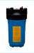 Full-Flow/Big Blue Size Blue Housing for 10"&times;4&frac12;" Cartridges - 1