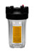 Full-Flow/Big Blue Size Clear Housing for 10"&times;4&frac12;" Cartridges - 3/4
