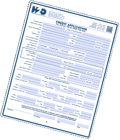 H2O Filter Warehouse Credit Application